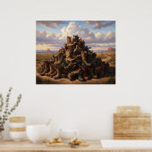 Boot Hill Poster (Küche)