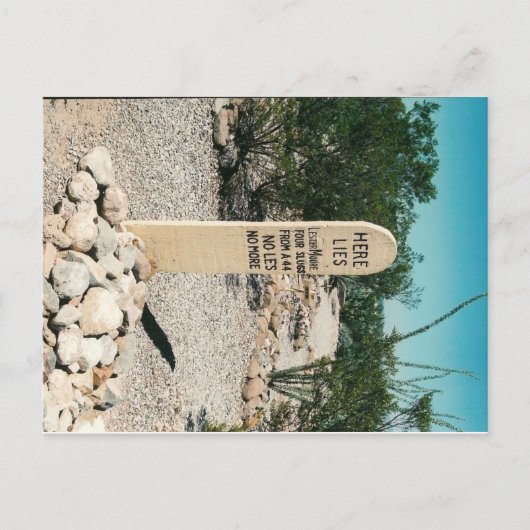 Boot Hill Postkarte (Vorderseite)