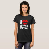 Boot-I-Liebe-Motorboot T-Shirt (Vorne ganz)