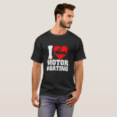 Boot-I-Liebe-Motorboot T-Shirt (Vorne ganz)