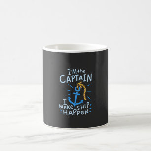 Boot - Ich bin der Kapitän Kaffeetasse
