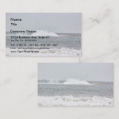 Boot im Rennen Visitenkarte (Vorne/Hinten)