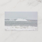 Boot im Rennen Visitenkarte (Rückseite)