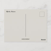 Boot in Upolu Samoa Postkarte (Rückseite)