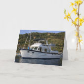 Boot Karte (Gelbe Blume)