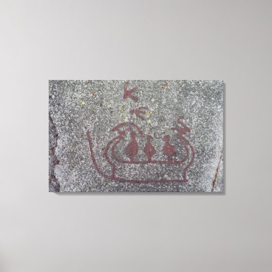 Boot Leinwanddruck (Vorderseite)