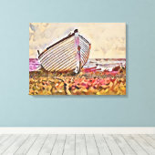 Boot Leinwanddruck (Insitu (Holzboden))