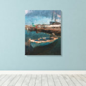 Boot Leinwanddruck (Insitu (Holzboden))