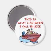 Boot Magnet (Vorderseite/Rückseite)
