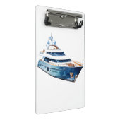 Boot Mini Klemmbrett (Schrägansicht)