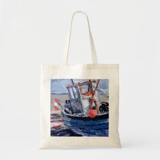 Boot mit roter Boje Tragetasche (Vorne)