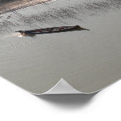 Boot Myanmar Beach Wall Art & Design Poster (Ecke)