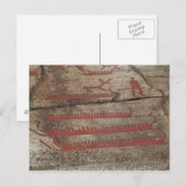 Boot Postkarte (Vorne/Hinten)