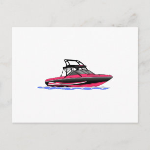 Boot Postkarte