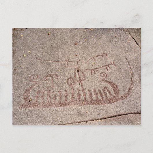 Boot Postkarte (Vorderseite)