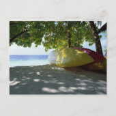 Boot Postkarte (Vorderseite)