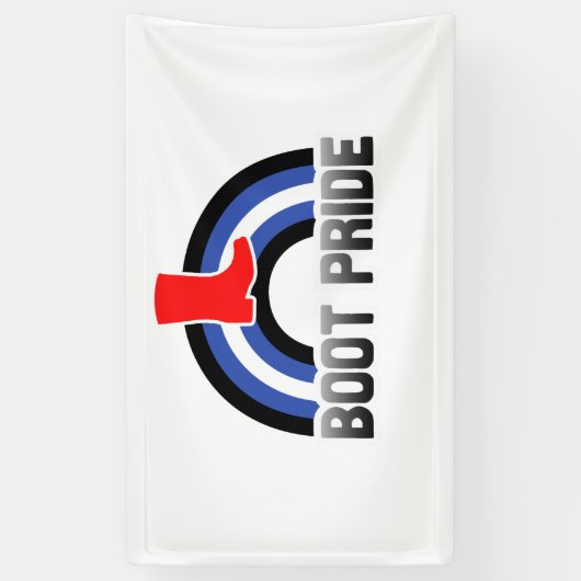 Boot Pride Banner (Vertikal)