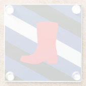 Boot Pride Glasuntersetzer (Rückseite)