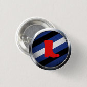 BOOT PRIDE MEDALLION BUTTON (Vorne & Hinten)