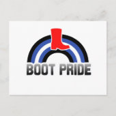 Boot Pride Postkarte (Vorderseite)