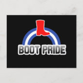 Boot Pride Postkarte (Vorderseite)