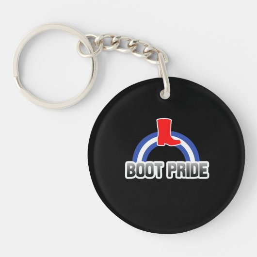 Boot Pride Schlüsselanhänger (Vorderseite)