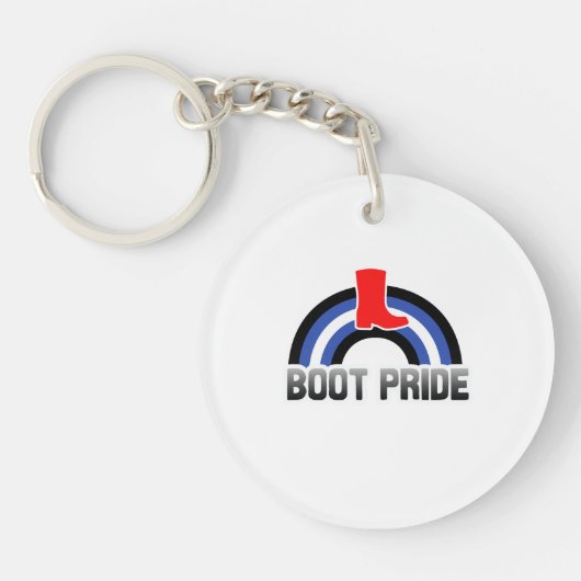 Boot Pride Schlüsselanhänger (Vorderseite)