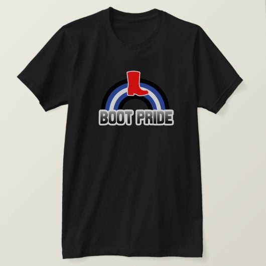Boot Pride T-Shirt (Design vorne)
