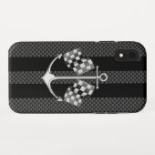 Boot-Racing im Carbon-Stil Case-Mate iPhone Hülle (Rückseite (Horizontal))