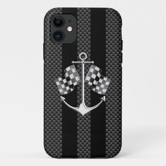 Boot Racing Nautical Modern Stils Case-Mate iPhone Hülle (Rückseite)