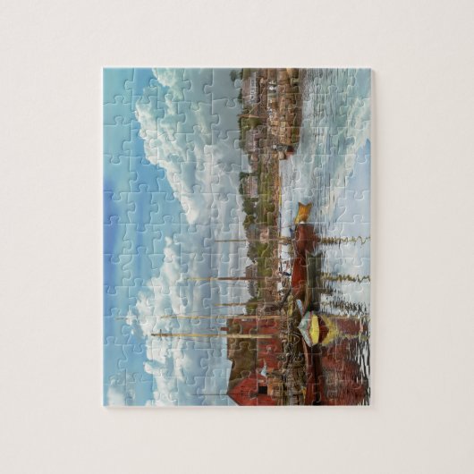 Boot - Rockport Mass - Motif Nummer eins - 1906 Puzzle (Vertikal)