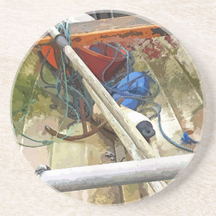 BOOT SANDSTEIN UNTERSETZER