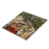Boot - Schrotflinte Annie 1893 Fliese (Seite)