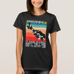 Boot Schwerarbeit Rennwagen Automobil Diesel Mecha T-Shirt