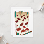 Boot Scoot Blank Card (verbessert) Karte (Vorderseite/Rückseite Beispiel)