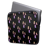 Boot Scoot Laptop-Hülle (Schwarz) Laptopschutzhülle (Vorderseite Links)