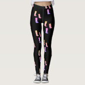 Boot Scoot Leggings (Schwarz) (Vorderseite)