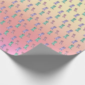 Boot Scoot Wrapping Paper Geschenkpapier (Ecke)