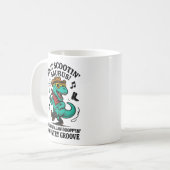 Boot Scootin’ Saurus! Kaffeetasse (Vorderseite Links)