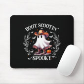Boot Scootin Soky Retro Western Funny Halloween Cu Mousepad (Mit Mouse)