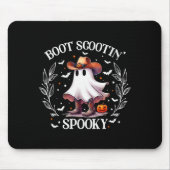 Boot Scootin Soky Retro Western Funny Halloween Cu Mousepad (Vorne)