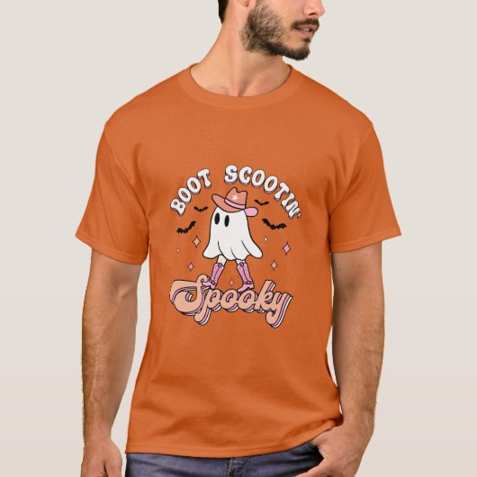 Boot Scooting Spooky T-Shirt (Vorderseite)