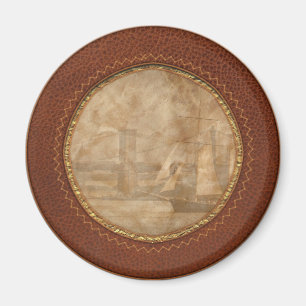 Boot - Segeln - Clipper City Magnet