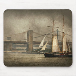 Boot - Segeln - Clipper City Mousepad