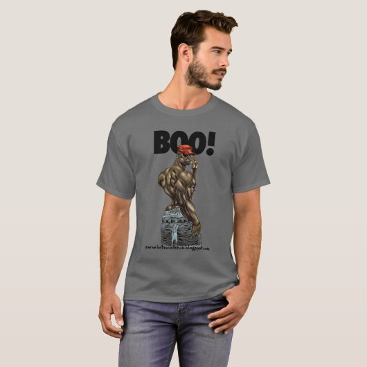 BOOt-shirt Grau T-Shirt (Vorne ganz)