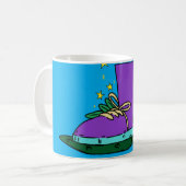 Boot shoe, illustration kaffeetasse (Vorderseite Links)