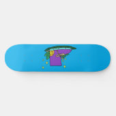Boot shoe, illustration skateboard (Horizontal)