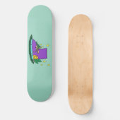 Boot shoe, illustration skateboard (Vorderseite)