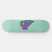 Boot shoe, illustration skateboard (Horizontal)