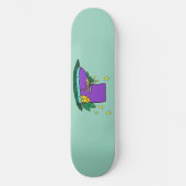 Boot shoe, illustration skateboard (Vorderseite)